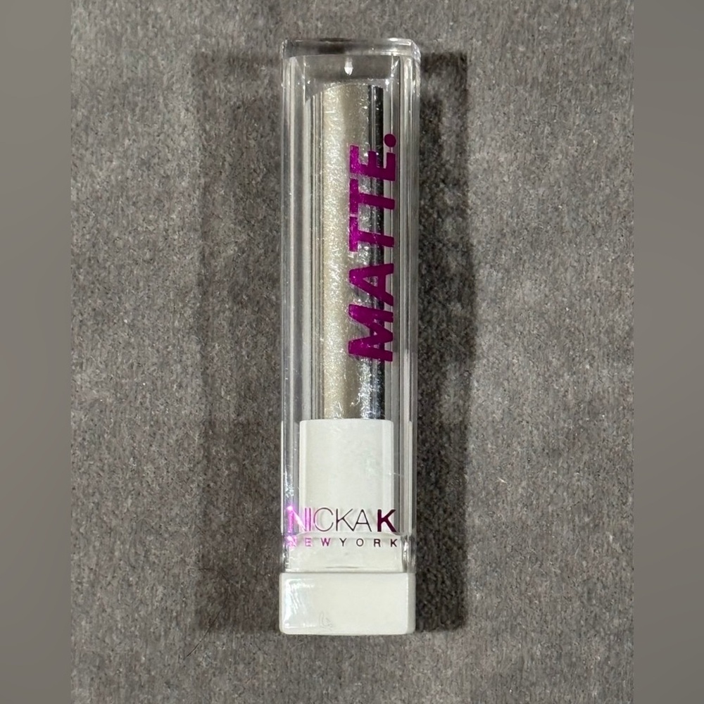 Nicka K Matte Lipstick - Shade LSMT 06 Deep Berry - Tester (New)